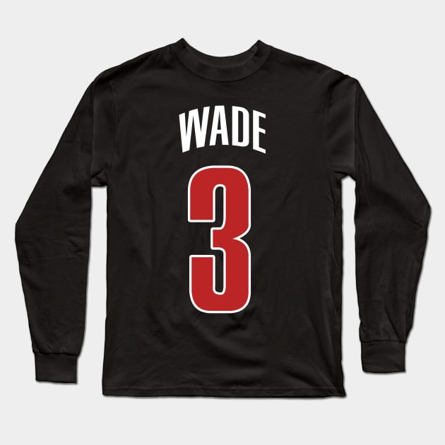 Dwyane James Wade Jr Long Sleeve T-Shirt by Cabello's